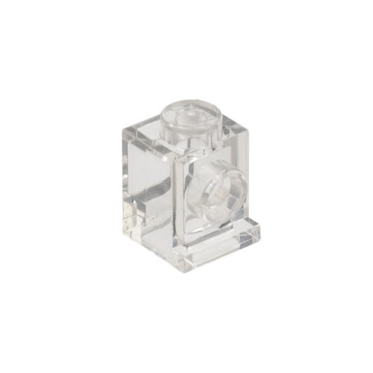Trans-Clear Brick, Modified 1 x 1 with Headlight