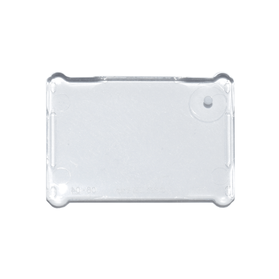 Trans-Clear Glass for Window 1 x 3 x 2 Flat Front