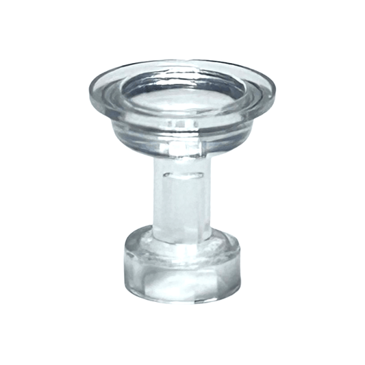 Trans-Clear Minifigure, Utensil Sherbet / Sundae Dish / Cocktail Glass