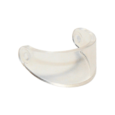 Trans-Clear Minifigure, Visor Standard