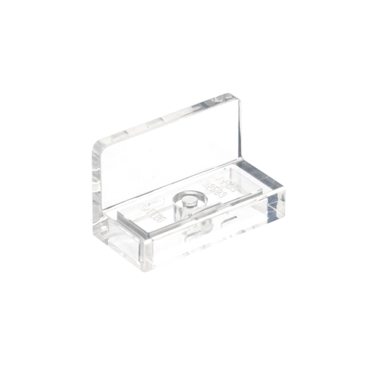Trans-Clear Panel 1 x 2 x 1 with Rounded Corners