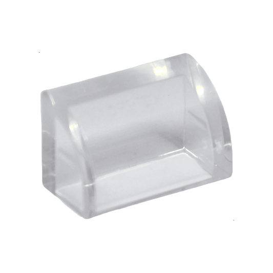 Trans-Clear Slope, Curved 1 x 2