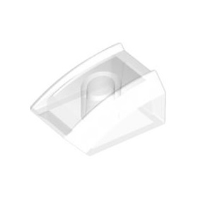 Trans-Clear Slope, Curved 2 x 2 Lip