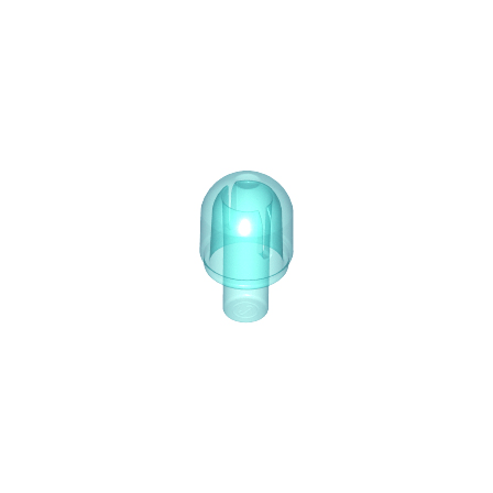 Trans-Light Blue Bar with Light Bulb Cover Bionicle Barraki Eye
