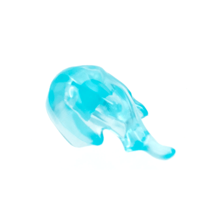 Trans-Light Blue Power Burst, Blaster with Bar Handle