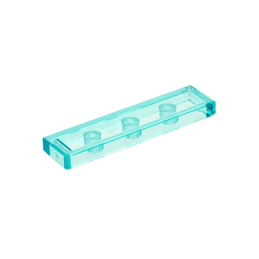 Trans-Light Blue Tile 1 x 4