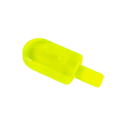 Trans-Neon Green Ice Pop Freezer / Lollipop / Lolly / Pole / Popsicle / Stick