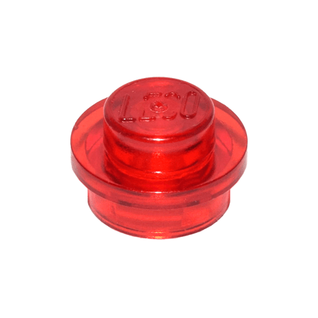 Trans-Red Plate, Round 1 x 1