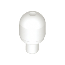 White Bar with Light Bulb Cover Bionicle Barraki Eye