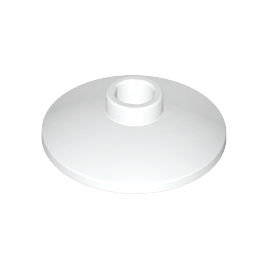 White Dish 2 x 2 Inverted Radar