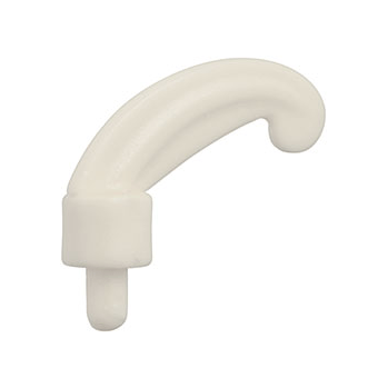 White Minifigure, Plume Feather Small