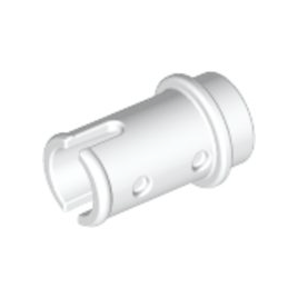 White Technic, Pin 1/2 without Friction Ridges