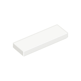 White Tile 1 x 3