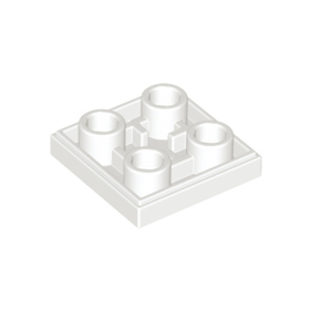 White Tile, Modified 2 x 2 Inverted