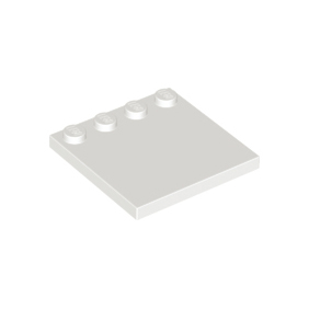 White Tile, Modified 4 x 4 with Studs on Edge
