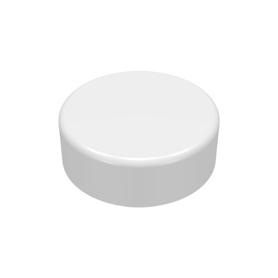 White Tile, Round 1 x 1