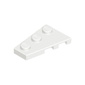 White Wedge, Plate 3 x 2 Left