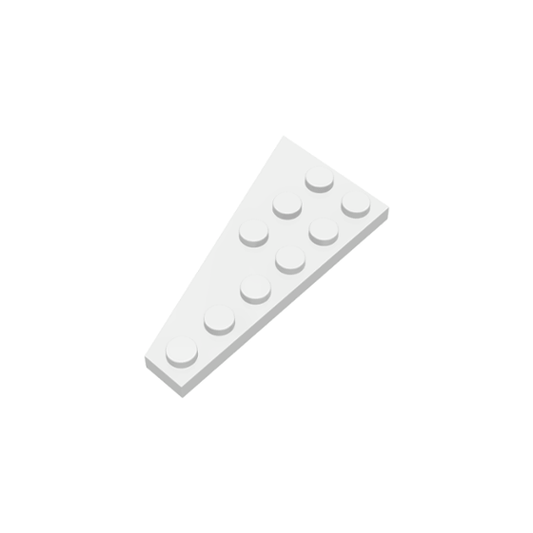 White Wedge, Plate 6 x 3 Right