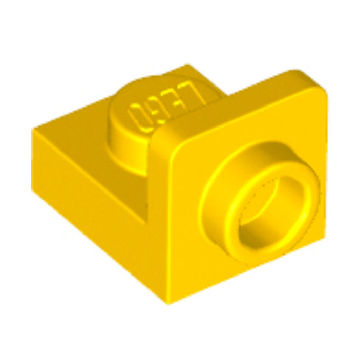 Yellow Bracket 1 x 1 - 1 x 1 Inverted