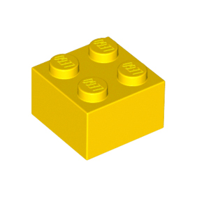 Yellow Brick 2 x 2