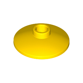 Yellow Dish 2 x 2 Inverted Radar