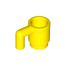Yellow Minifigure, Utensil Cup