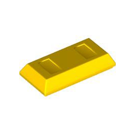 Yellow Minifigure, Utensil Ingot 1 x 2
