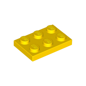 Yellow Plate 2 x 3