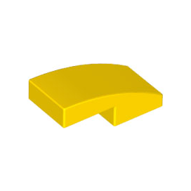 Yellow Slope, Curved 2 x 1 x 2/3