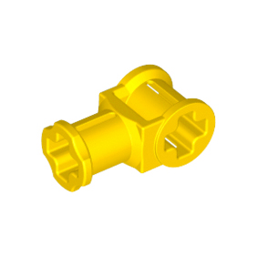 Yellow Technic, Axle Connector with Axle Hole