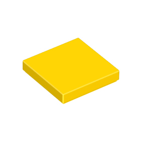Yellow Tile 2 x 2
