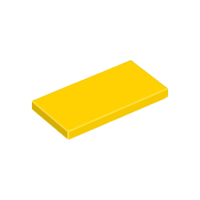 Yellow Tile 2 x 4