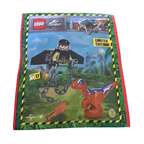 122332 Jet Pack Ranger with Raptor paper bag