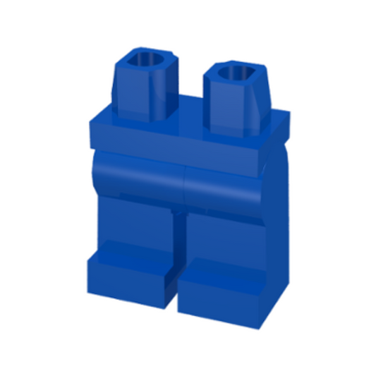 Blue Hips  and Legs Plain