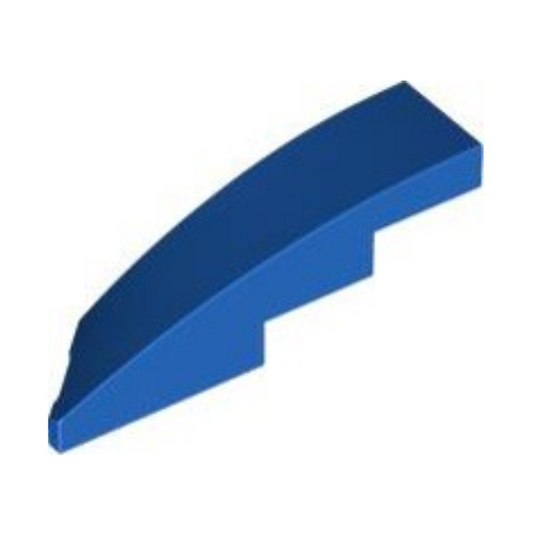 Blue Wedge 4 x 1 Right