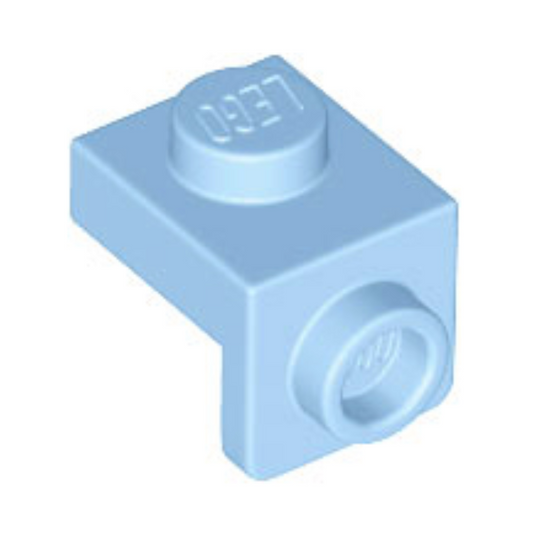Bright Light Blue Bracket 1 x 1 - 1 x 1