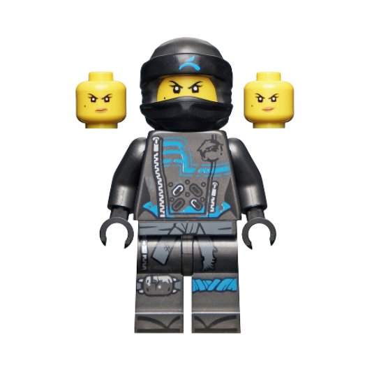 njo0475b Nya - Hunted, Crooked Smile / Open Mouth Smile, Plain Wrap