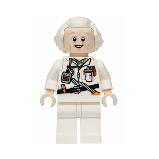 sc139 Doc Brown - Long Hair, Tool Belt
