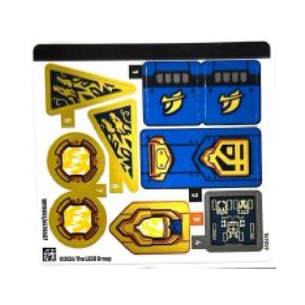 Sticker Sheet for Set 71856 - (10115052/6578607)