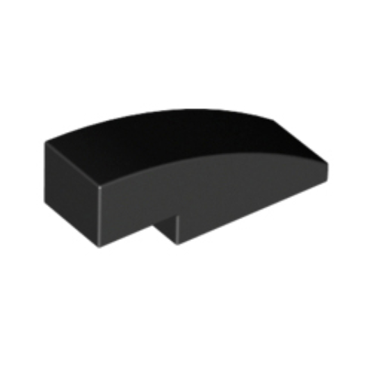 Black Slope, Curved 3 x 1
