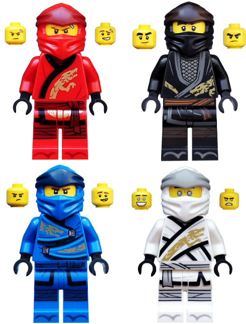 Custom Ninjago Legacy Mix