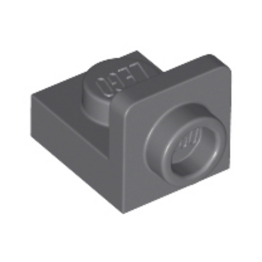 Dark Bluish Gray Bracket 1 x 1 - 1 x 1 Inverted