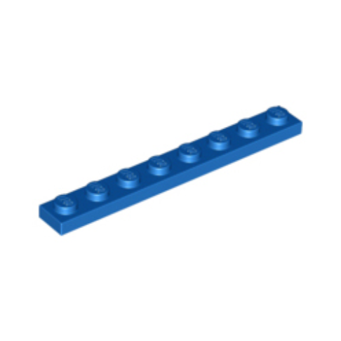 Blue Plate 1 x 8
