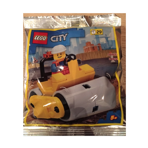 952210 Worker with Road Roller foil pack