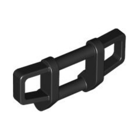 Black Bar 1 x 4 x 1 2/3 (Grille Guard / Push Bumper)