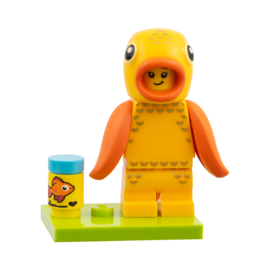 col28-3 Goldfish Costume Fan