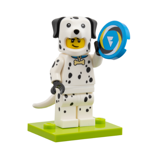 col28-7 Dalmatian Costume Fan