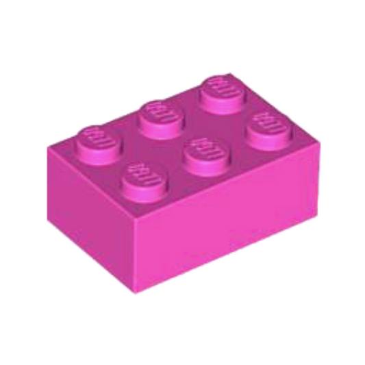 Dark Pink Brick 2 x 3