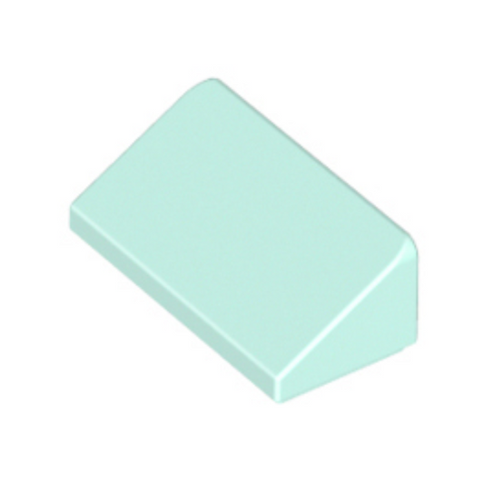 Light Aqua Slope 30 1 x 2 x 2/3