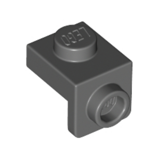 Dark Bluish Gray Bracket 1 x 1 - 1 x 1